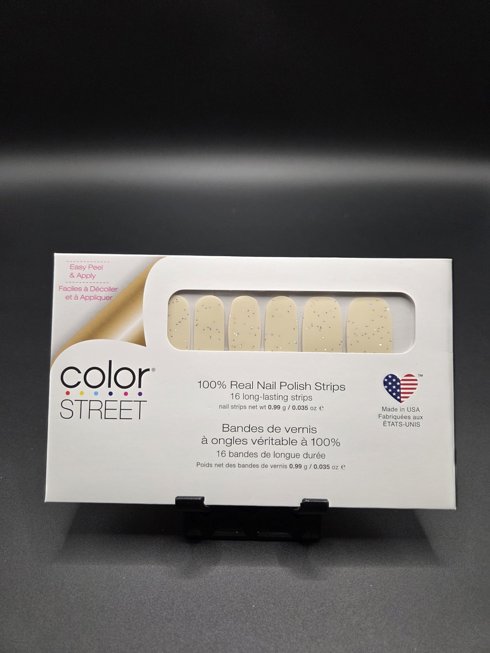 Color Street Nail Polish Strips Brand New Ivory Icon